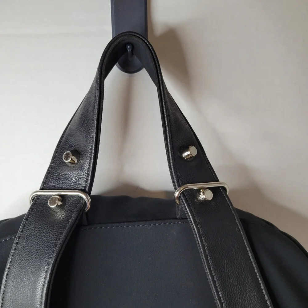 Haerfest x Mercedes-Benz Large Black Nylon Backpack Laptop Travel Bag